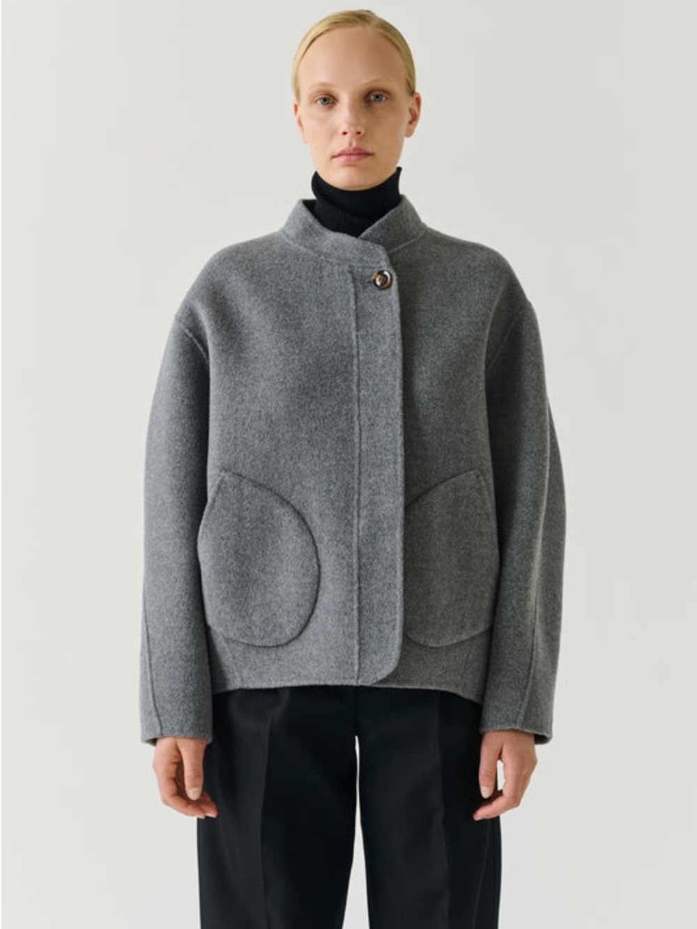 Soeur grey peacoat